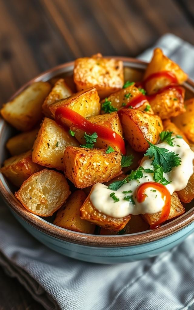 Knusprige Patatas Bravas