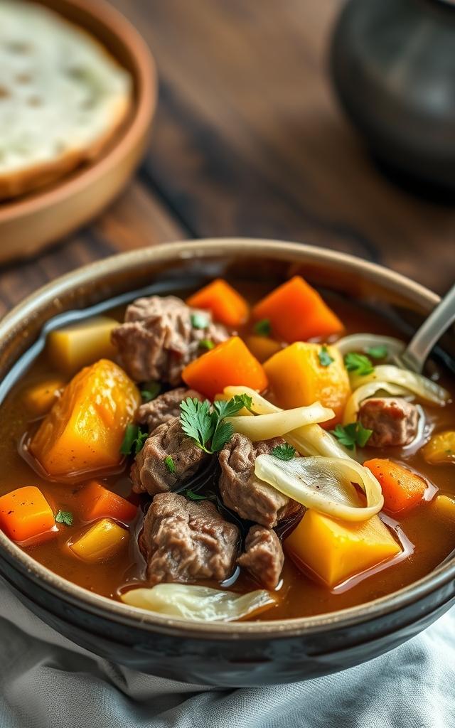 Bavarian Meat and Vegetable Stew