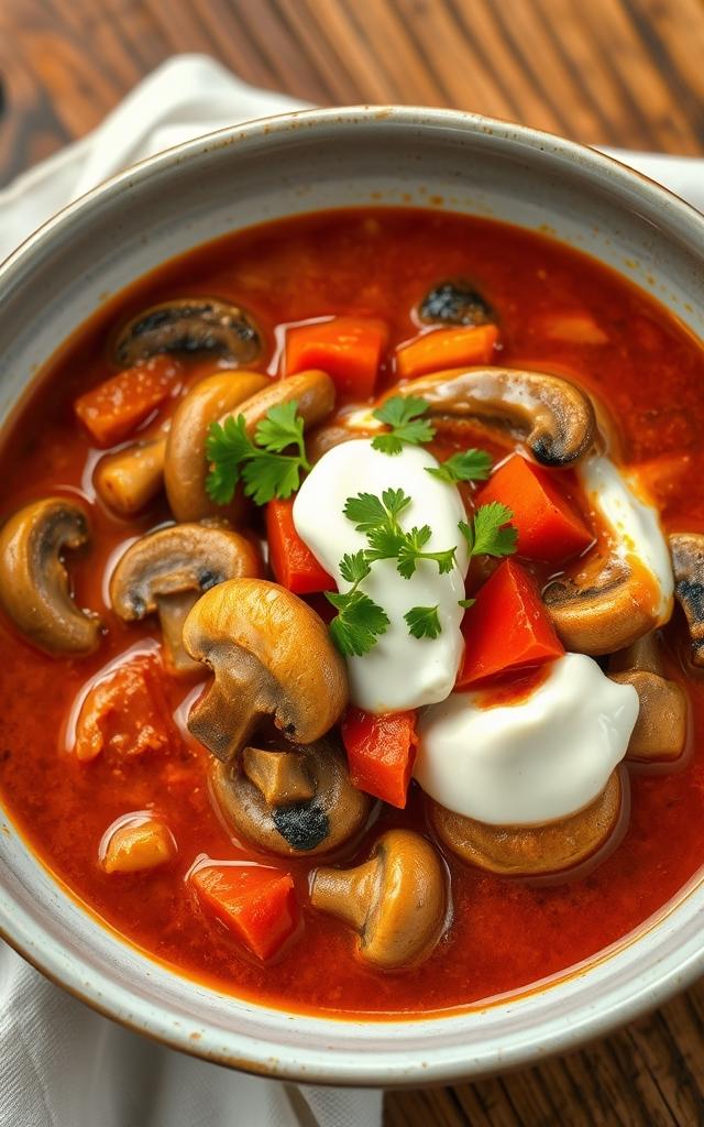 Mushroom Goulash
