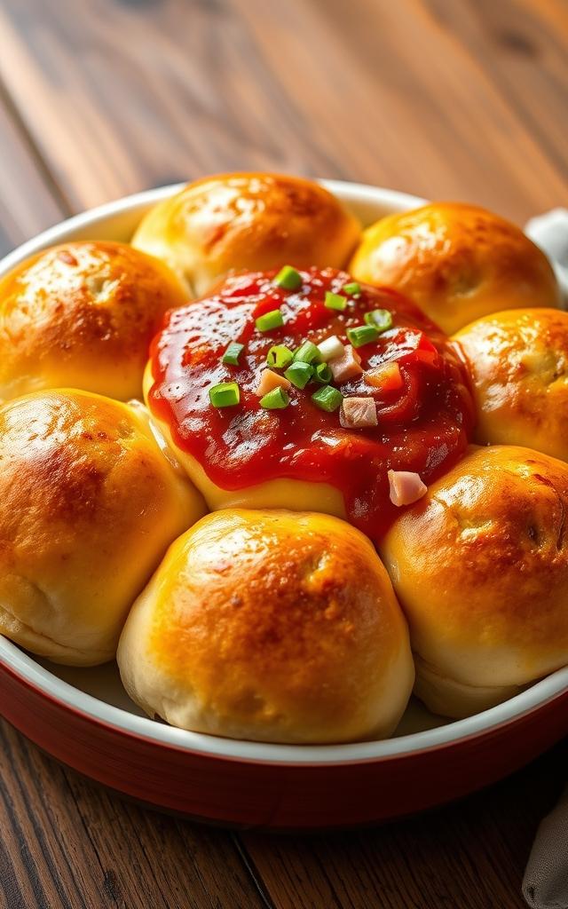 Pizza Pull-Apart Buns