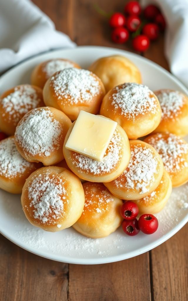 Poffertjes (Dutch Mini Pancakes)