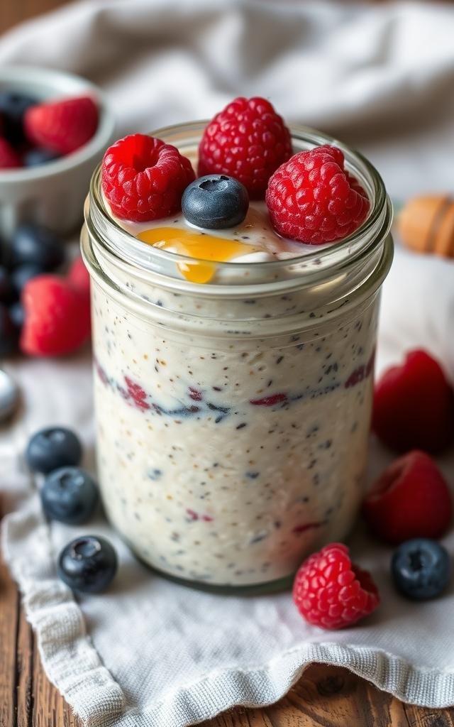 High-Protein Overnight Oats