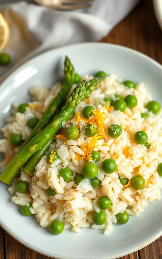 Asparagus Lemon Risotto