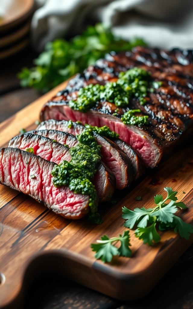 Steak mit Chimichurri