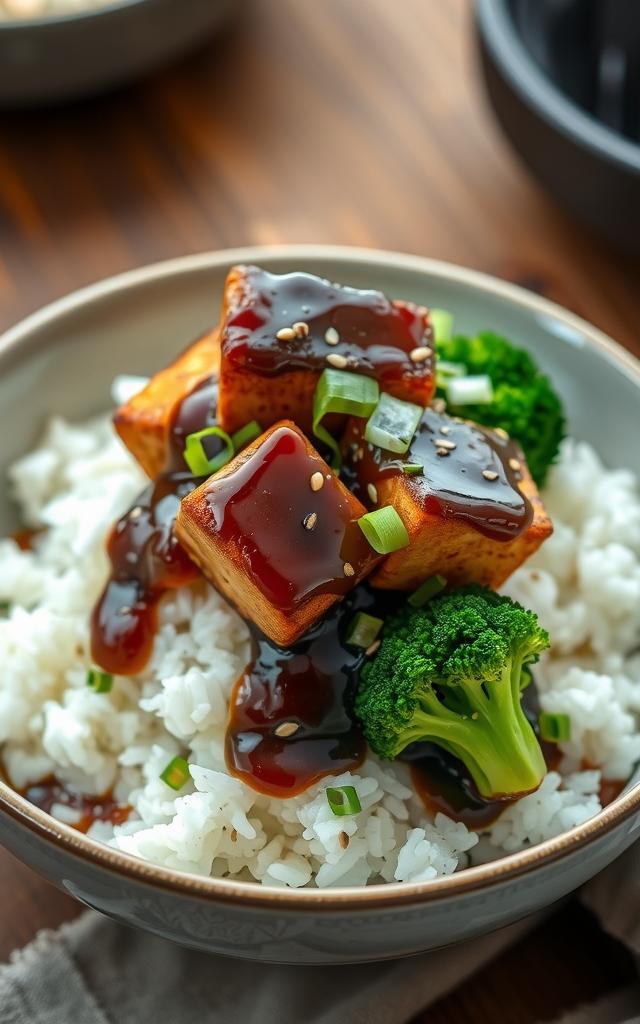 Teriyaki Tofu Bowl