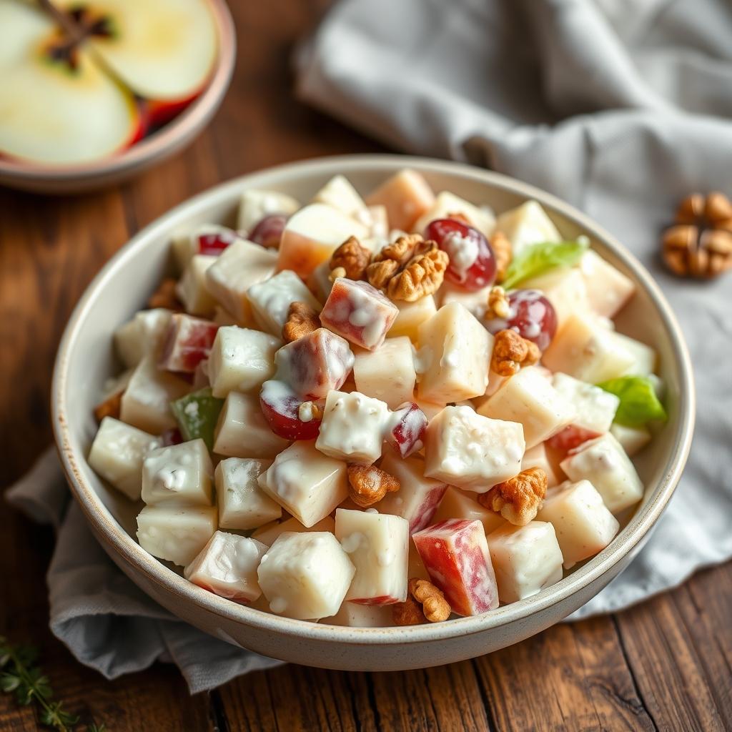 Klassischer Waldorfsalat