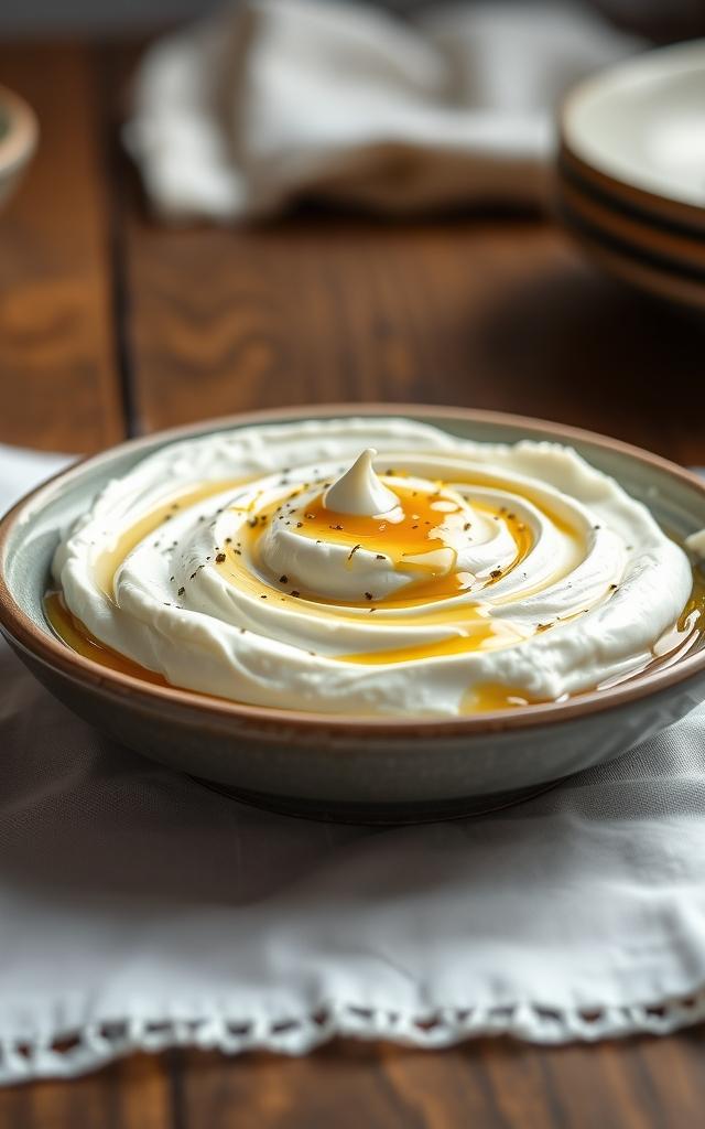 Whipped Feta mit Honig