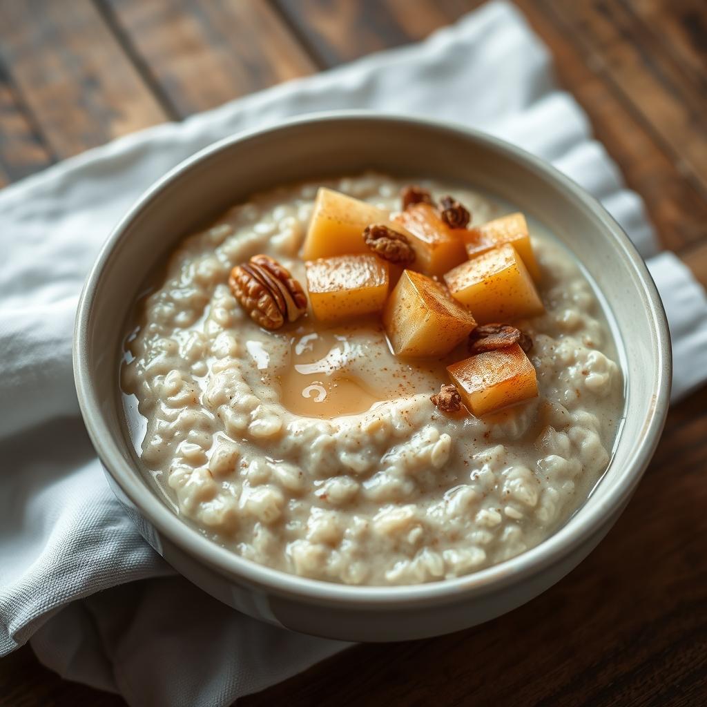 Cinnamon Apple Porridge