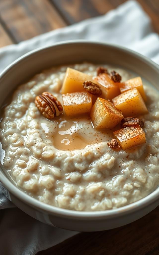 Cinnamon Apple Porridge