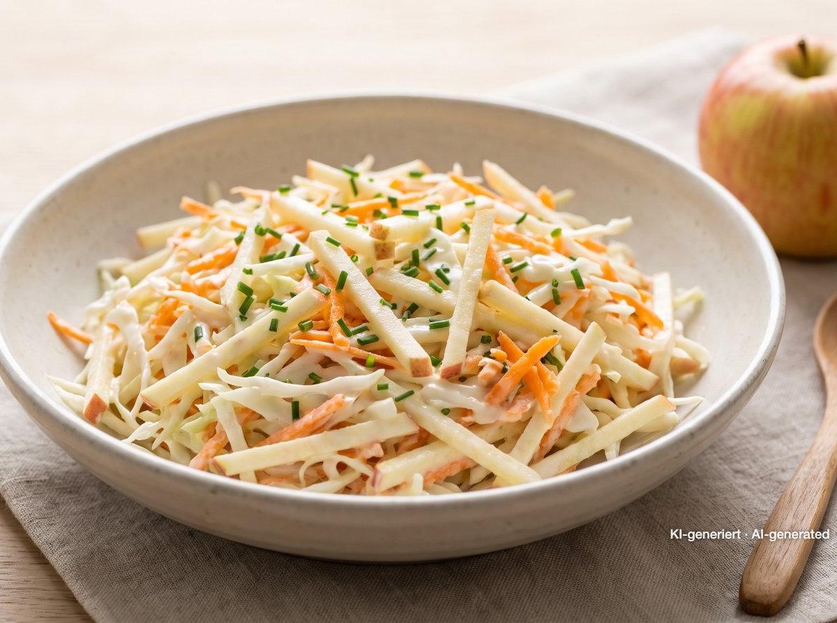 Ensalada de col y manzana