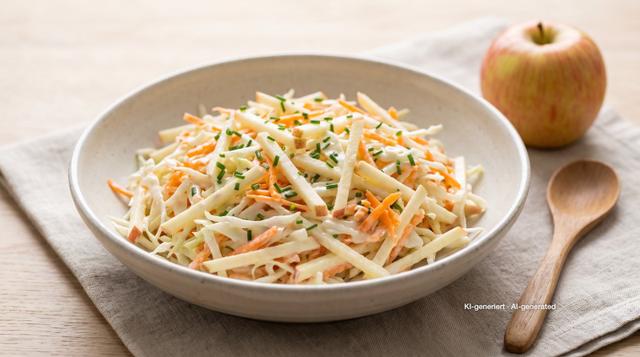 Koolsalade met appel