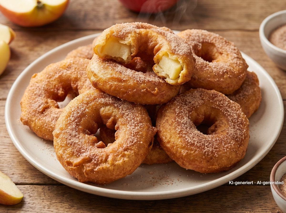 Frittelle di mele in pastella alla birra