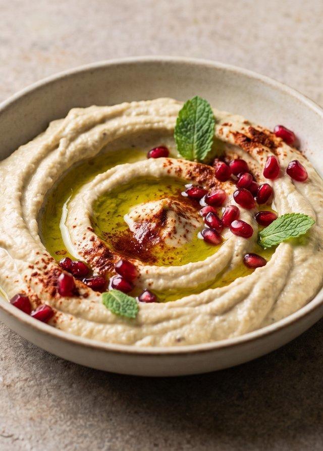 Baba Ghanoush – geräucherte Auberginencreme
