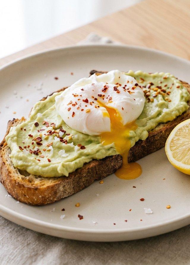 Avocado Toast with Poached Egg