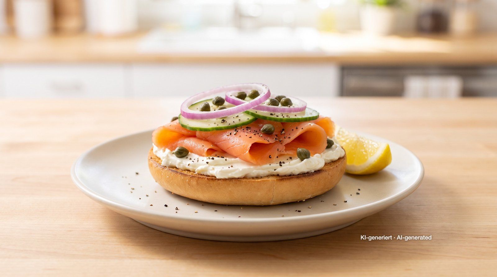 Smoked Salmon Bagel