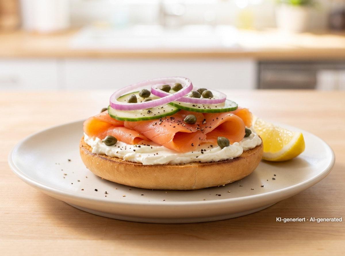 Smoked Salmon Bagel