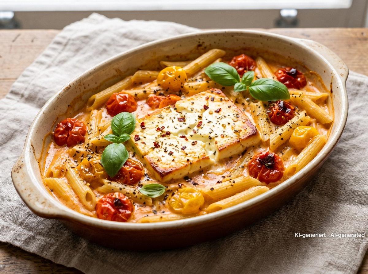 Baked Feta Pasta