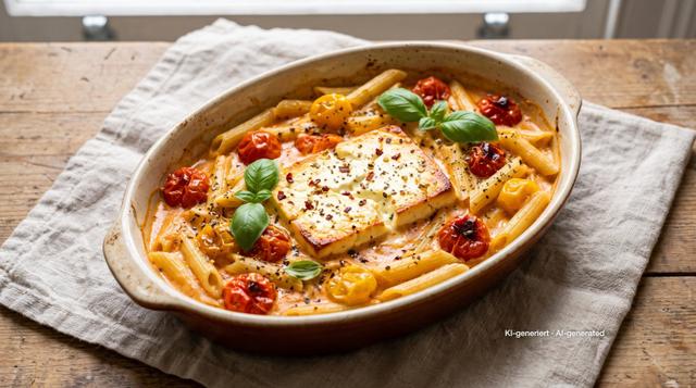 Baked Feta Pasta
