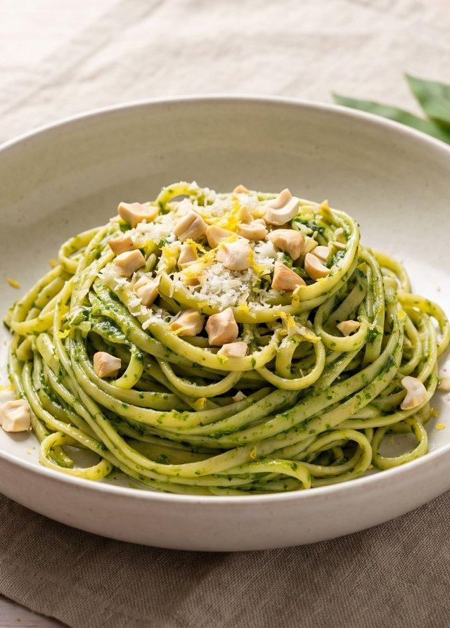 Wild Garlic Pesto Pasta
