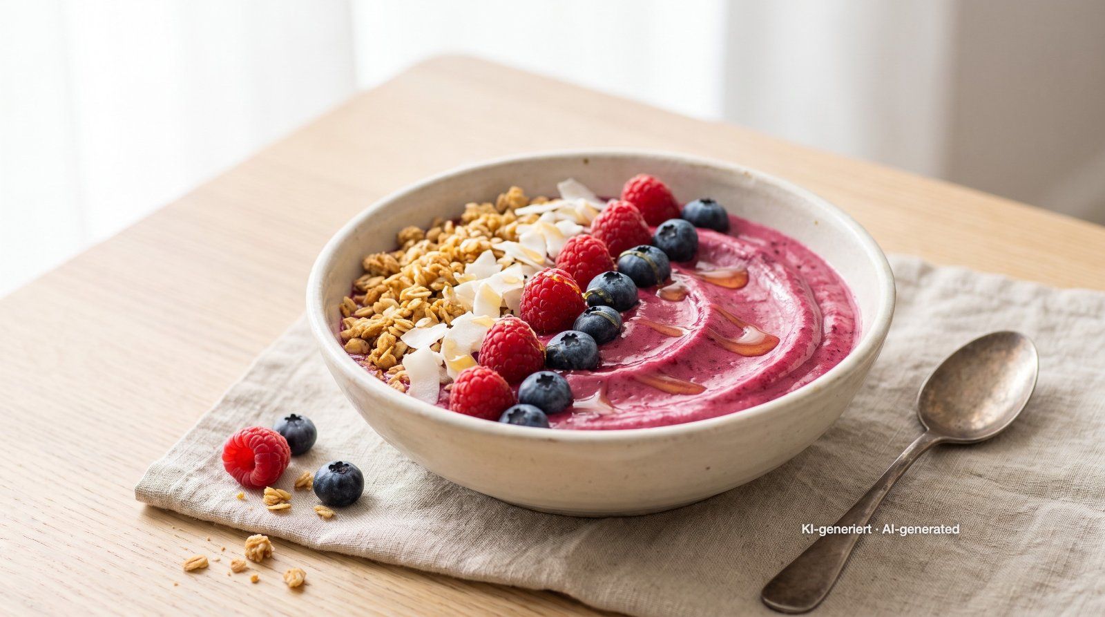 Smoothie bowl ai frutti di bosco