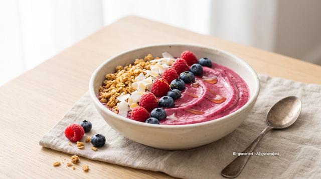 Smoothiebowl met bessen