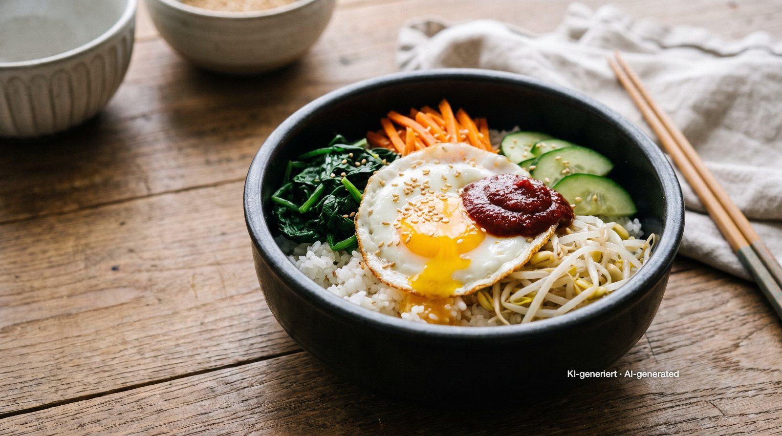 Bibimbap – bowl di riso coreana