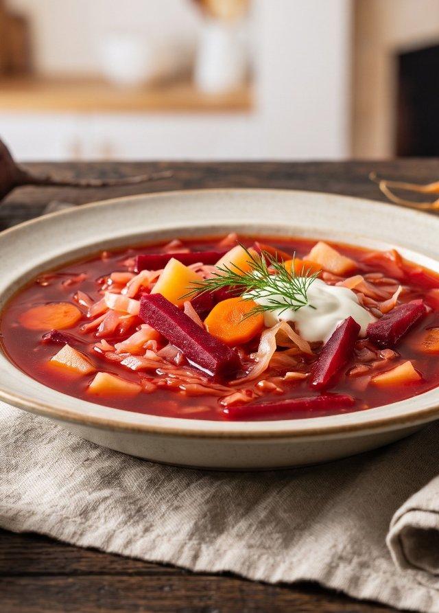 Borschtsch — Rote-Bete-Eintopf