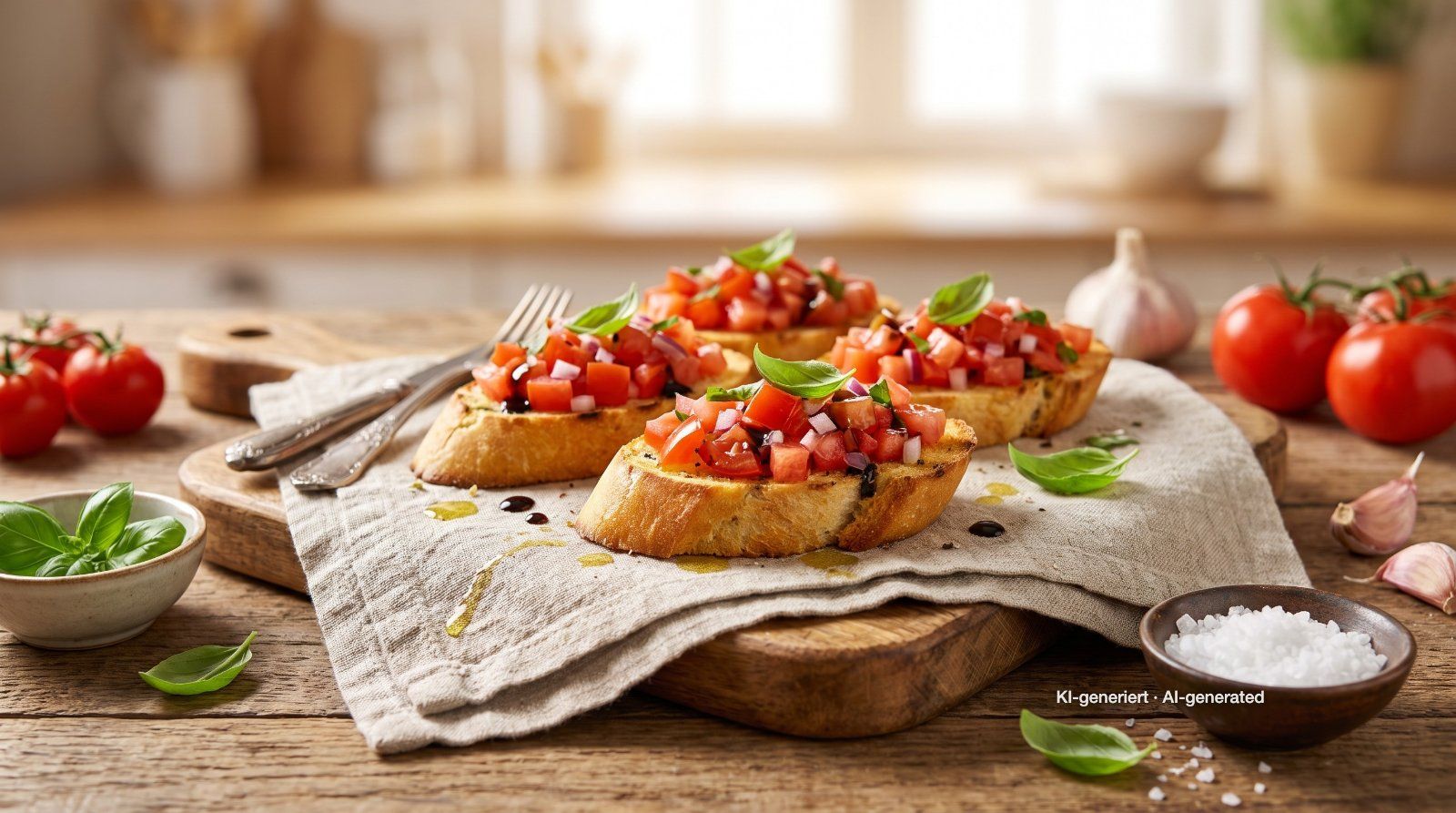 Bruschetta met tomaat