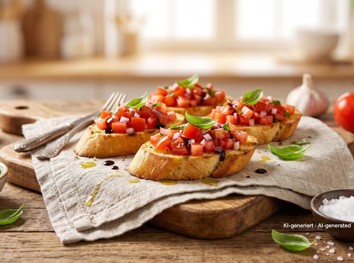 Classic Tomato Bruschetta