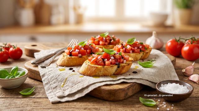 Bruschetta met tomaat