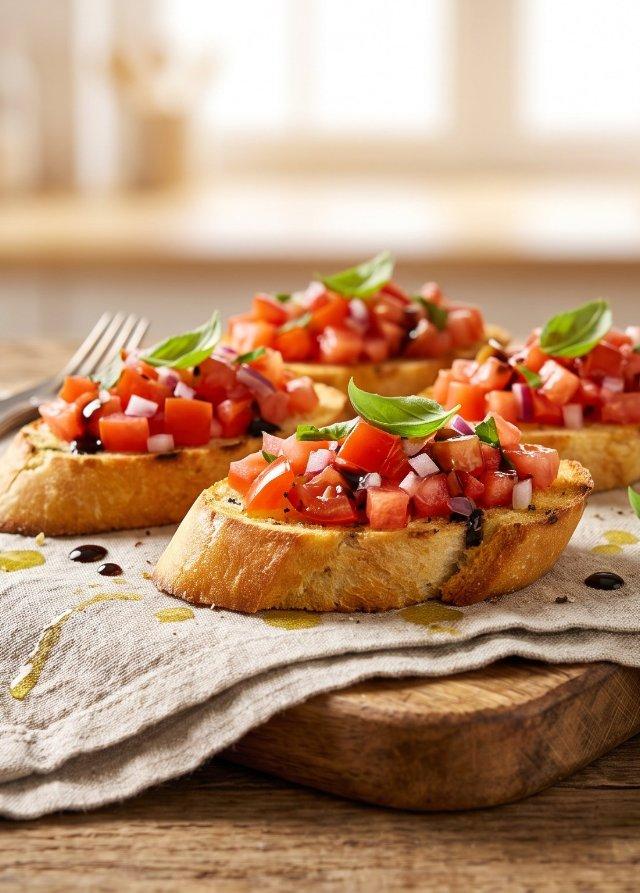 Bruschetta mit Tomaten