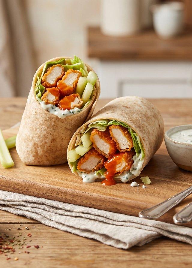 Buffalo Chicken Wraps