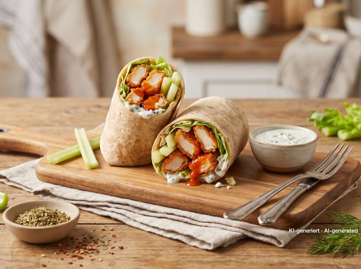 Buffalo Chicken Wraps