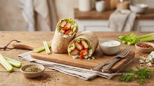 Buffalo Chicken Wraps
