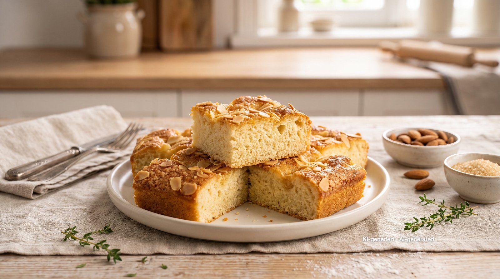 Butterkuchen vom Blech