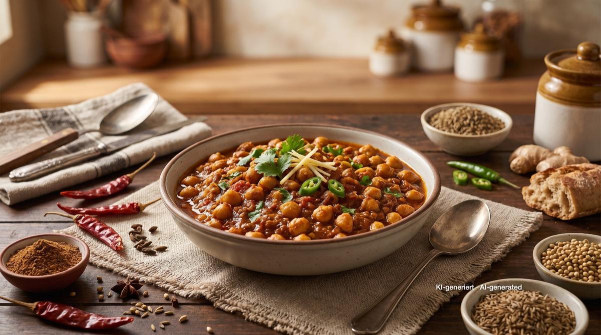 Chana masala — curry indien de pois chiches