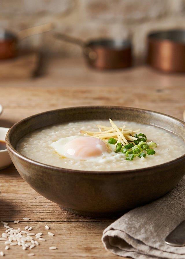 Congee – herzhafter Reisporridge