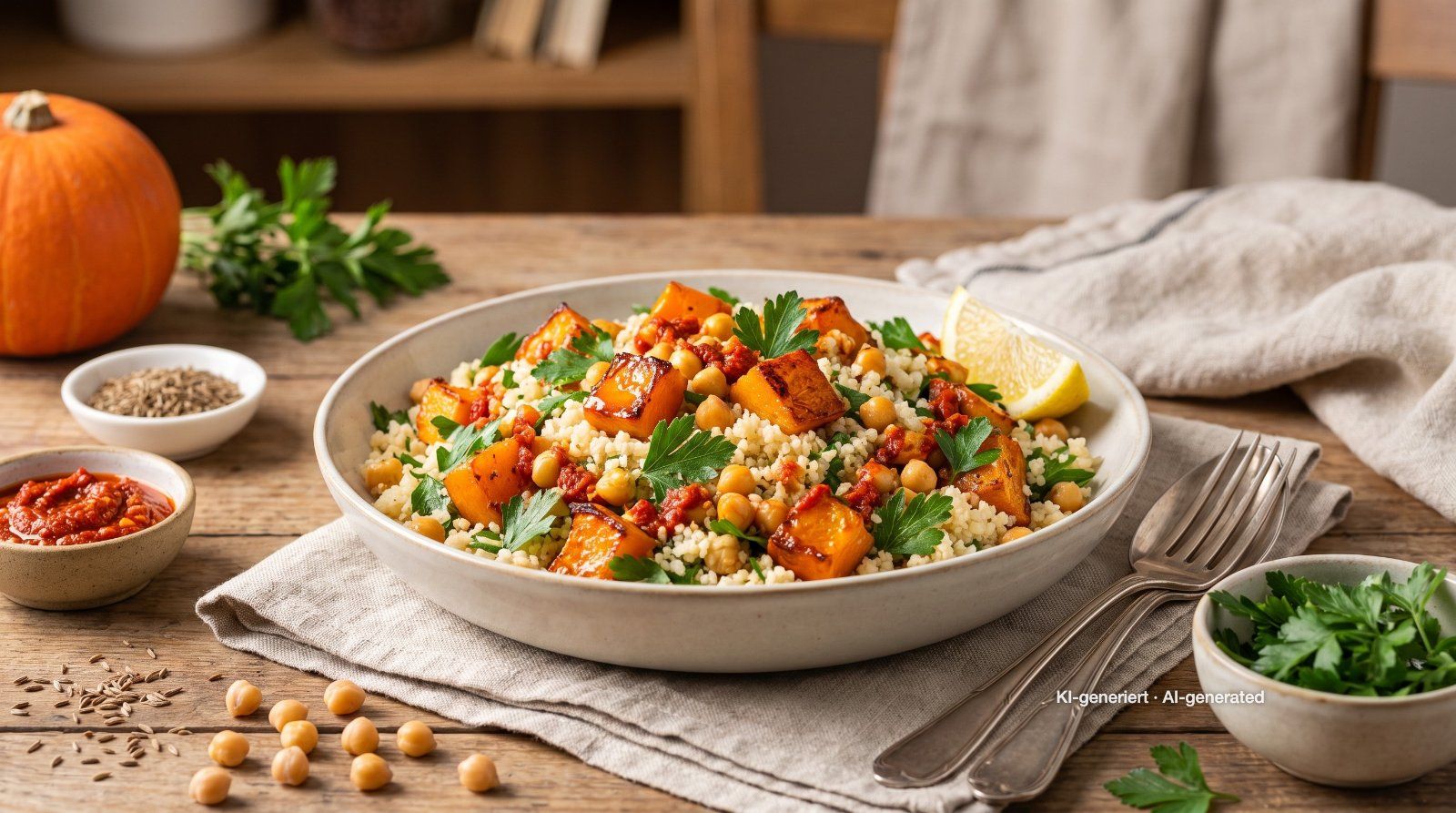Couscous Pumpkin Salad
