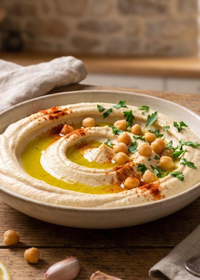 Houmous ultra-crémeux — la recette de base