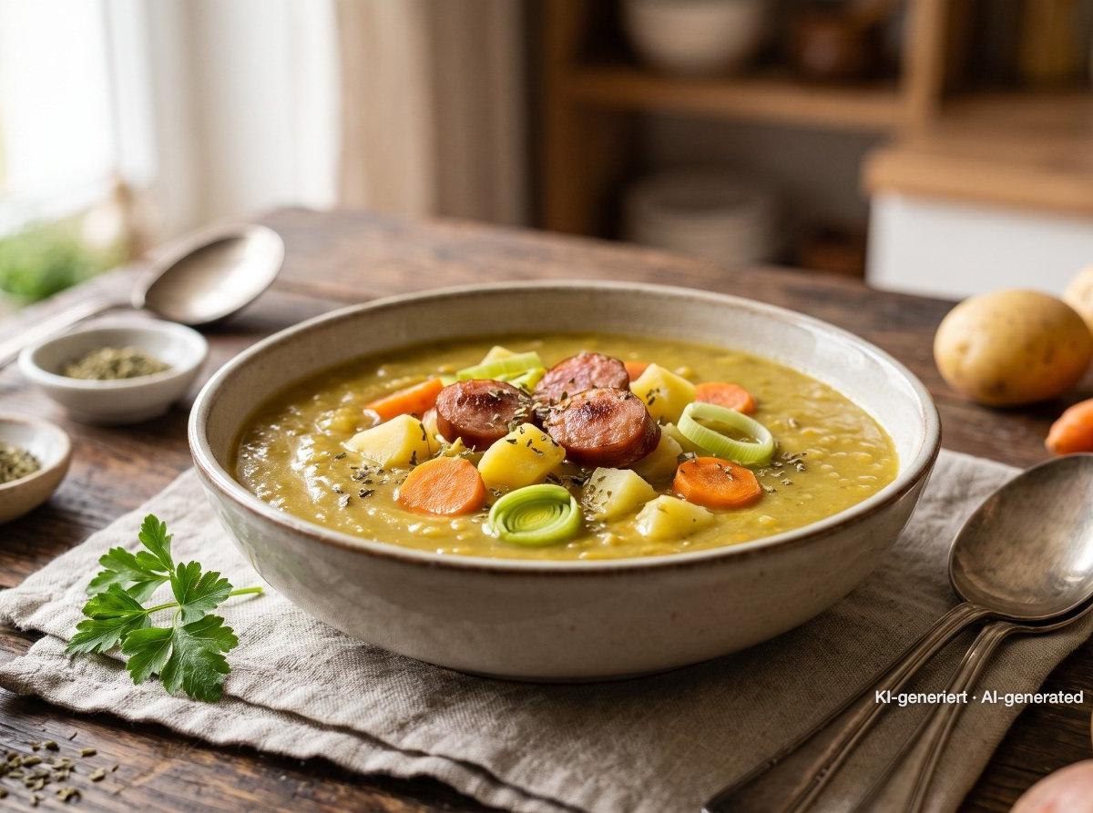 Hearty German Pea Soup