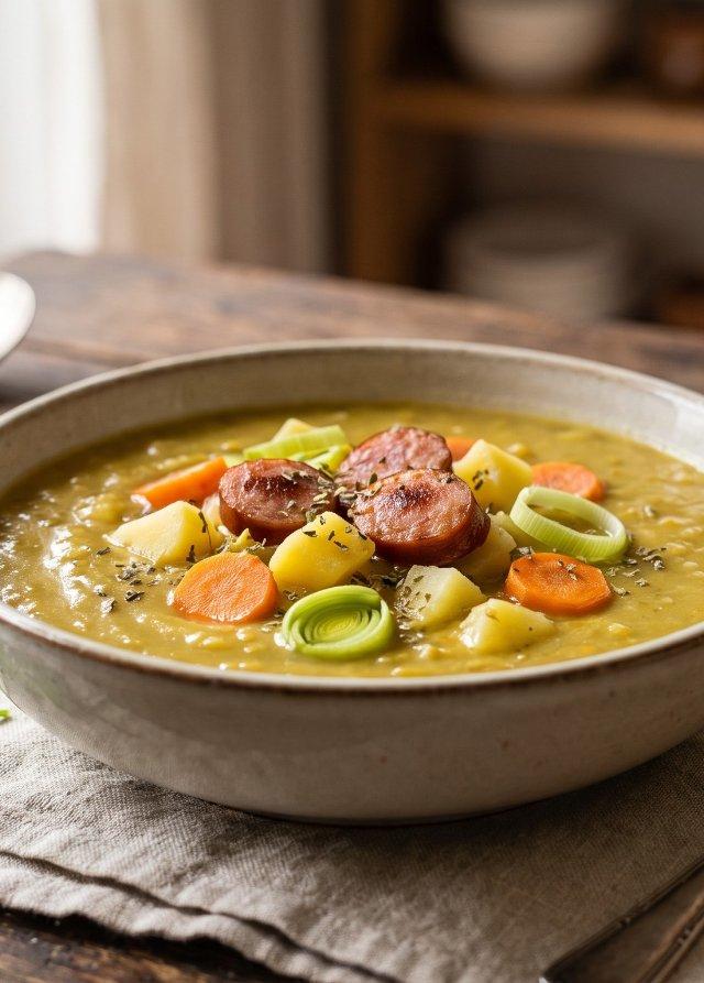 Hearty German Pea Soup