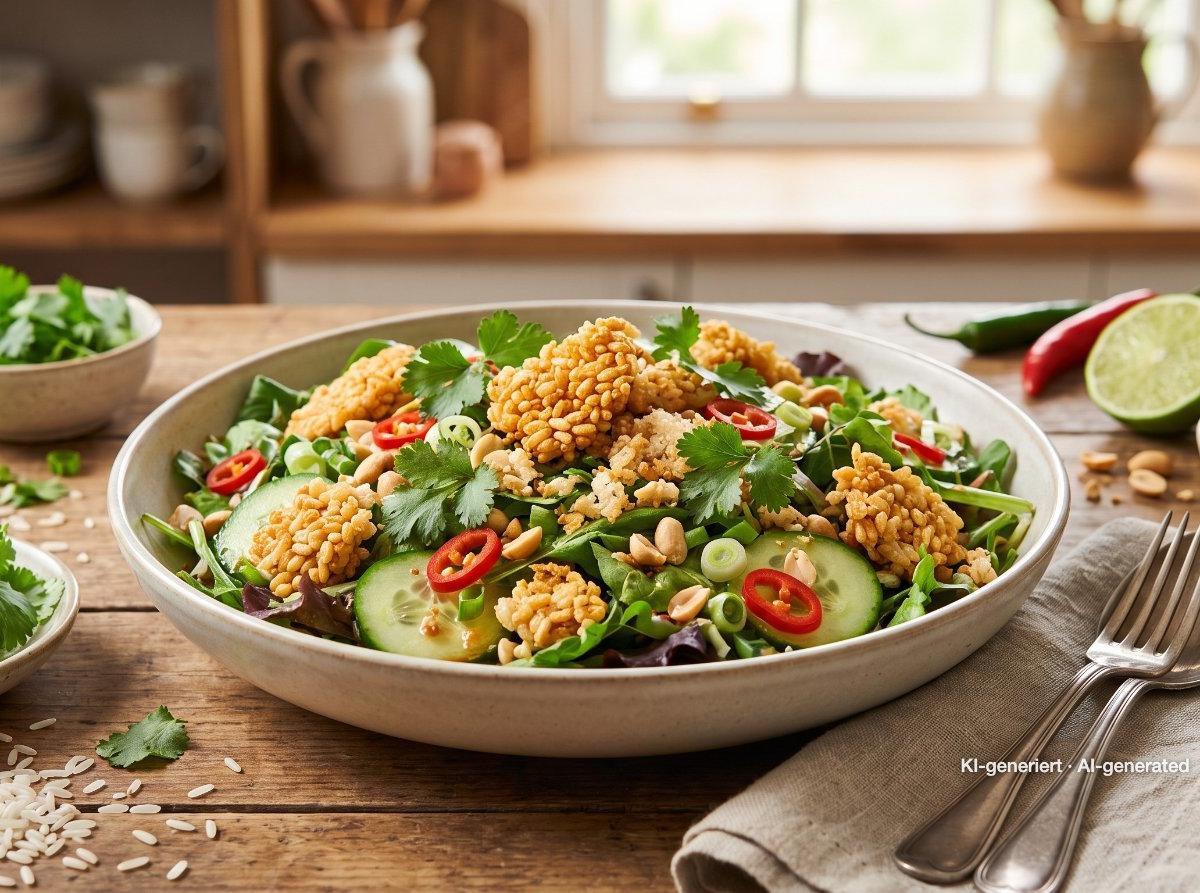 Crispy Rice Salad