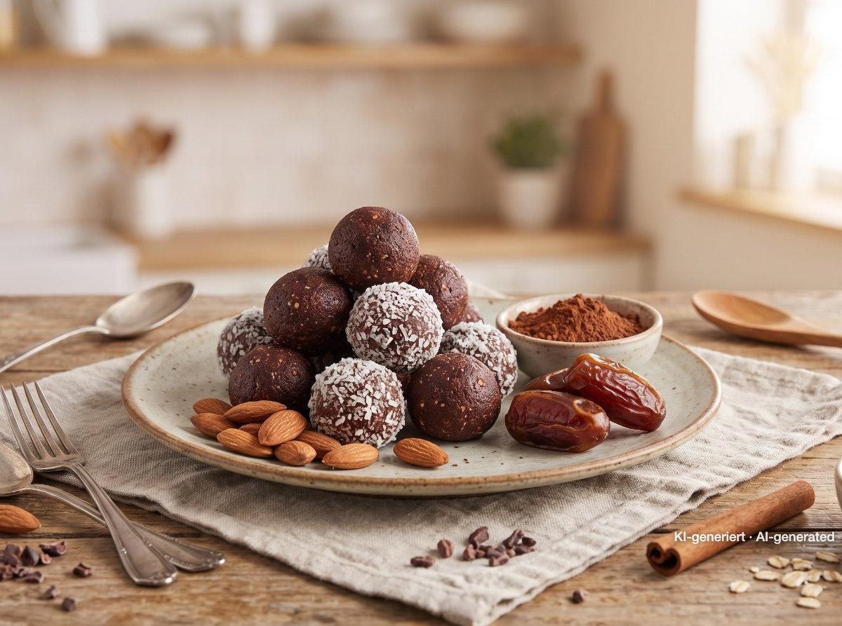 Date and Cocoa Energy Balls