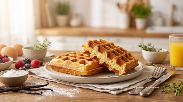 Luchtige wafels