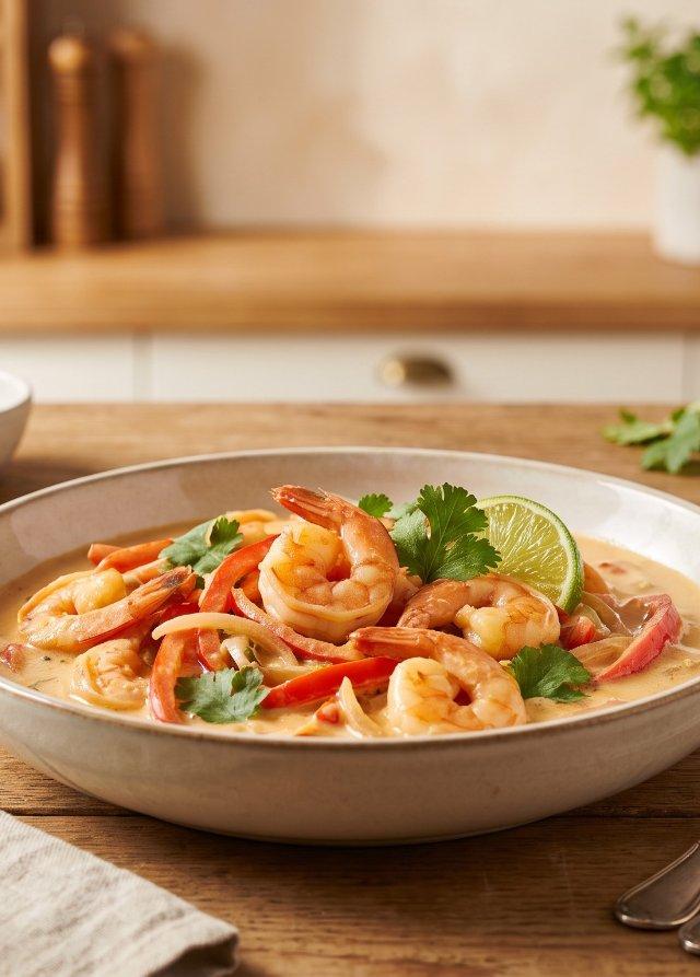 Garnelen-Kokos-Curry