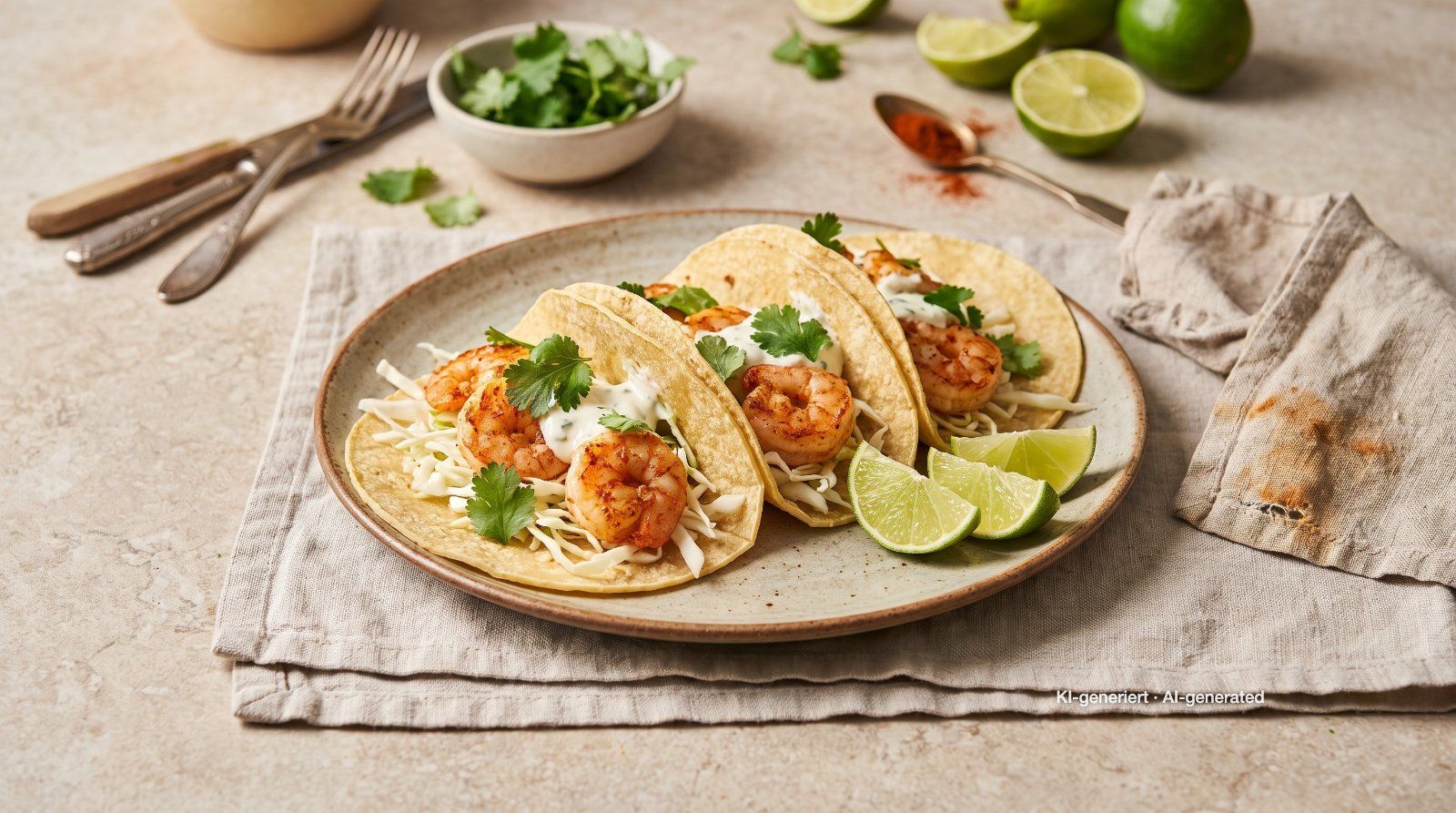 Lime Shrimp Tacos