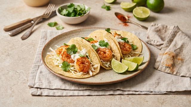 Lime Shrimp Tacos