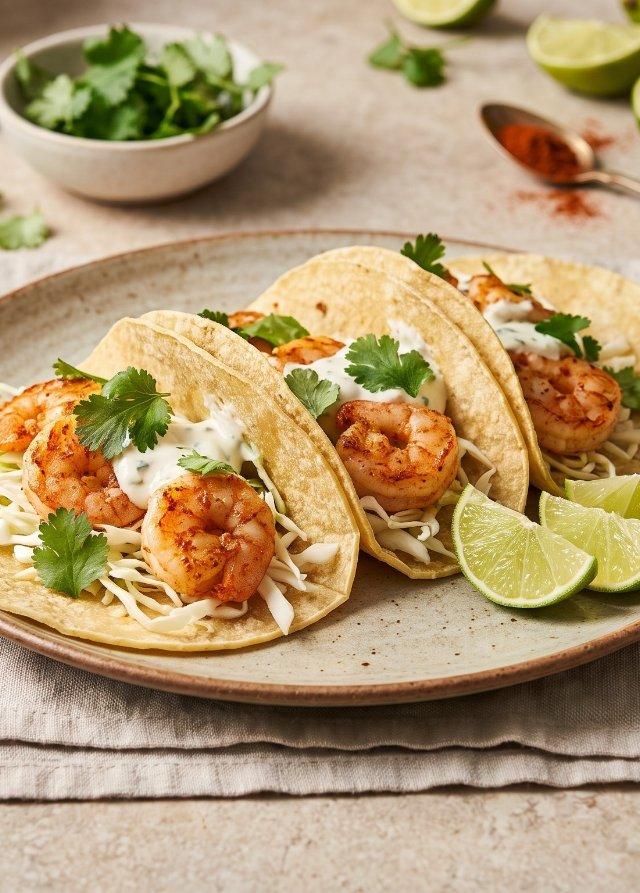 Lime Shrimp Tacos