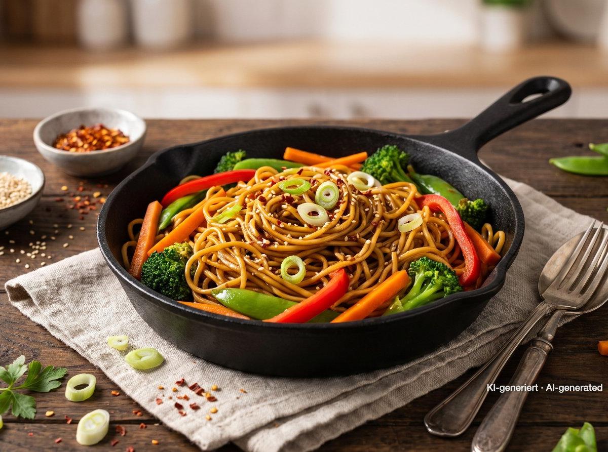 Stir-Fried Noodles with Vegetables