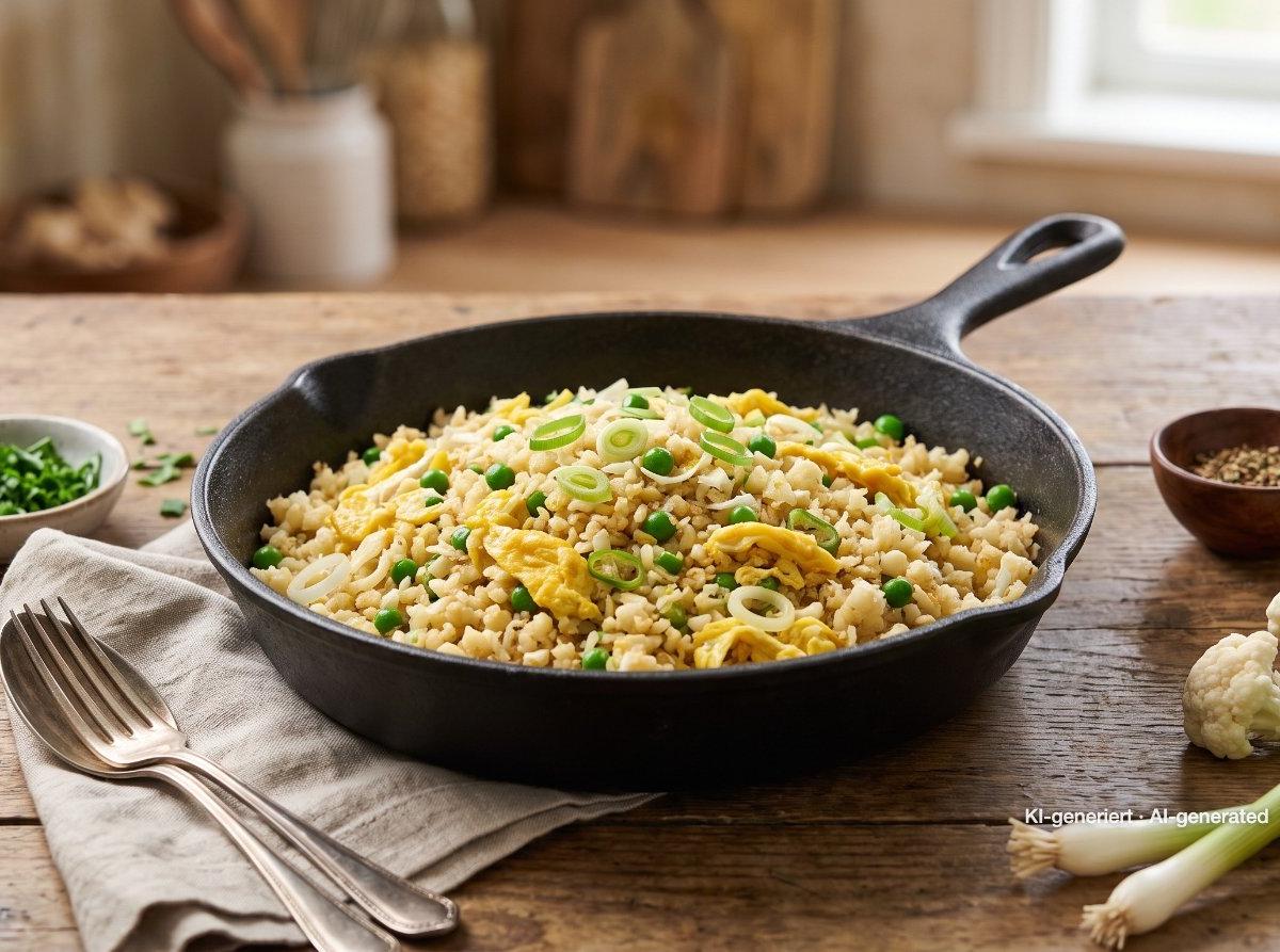 Cauliflower Fried Rice with Egg
